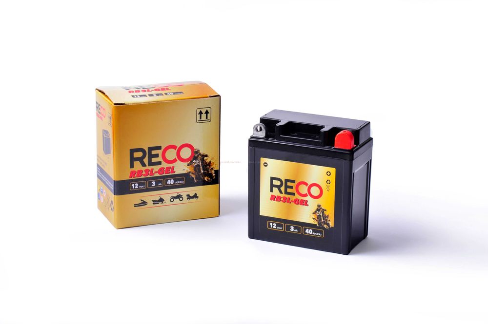 Akumulator RECO RB3L-GEL 12V P+ YB3L-B YB3L-GEL Golisza 10E