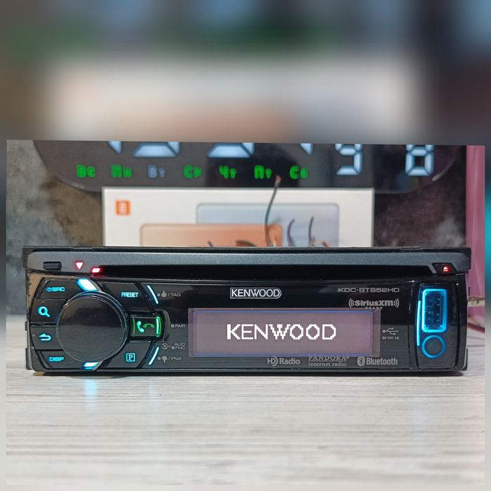 Процесорний Kenwood серії  kmm,kdc та kmr(Bluetooth audio system)