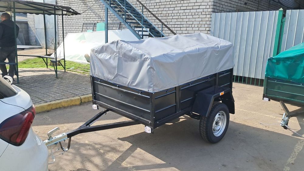 Тенты на прицепы ПВХ, евро , с рюкзак ткани