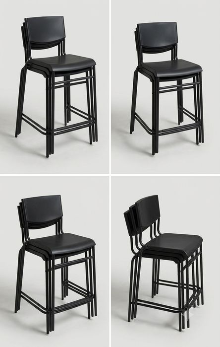 Krzesła hokery Ikea