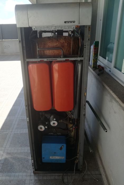 Caldeira Domusa MCF-30DX + Chaminé