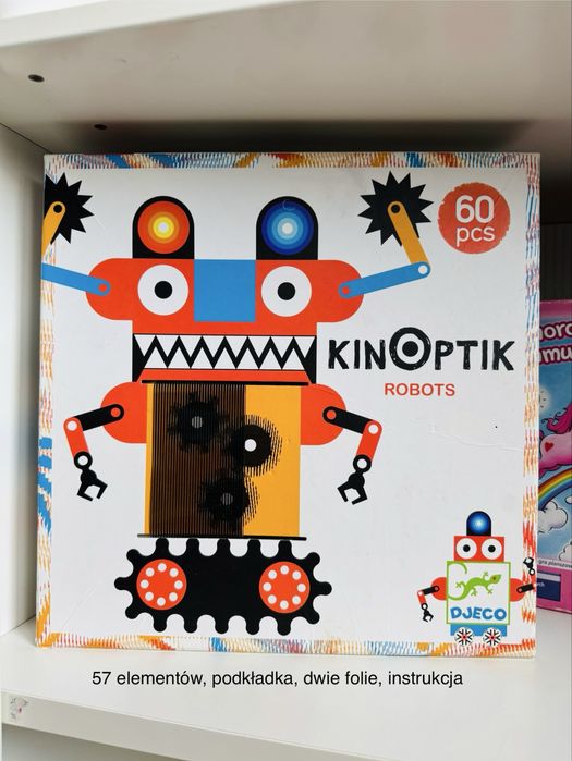 Kinoptik Robot, Djeco ruchome puzzle magnetyczne