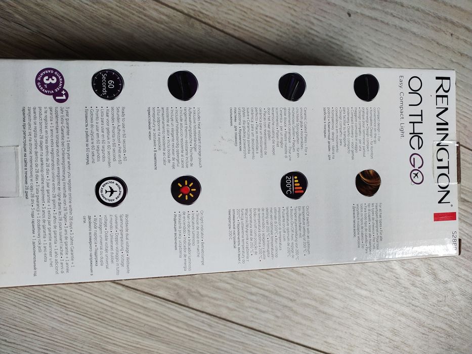 Nowa prostownica do włosów Remington