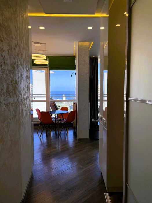 Квартира посуточно в Аркадии. вид на море, Лоджия Паркинг Свет есть