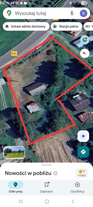 Sprzedam dzialke 33ar