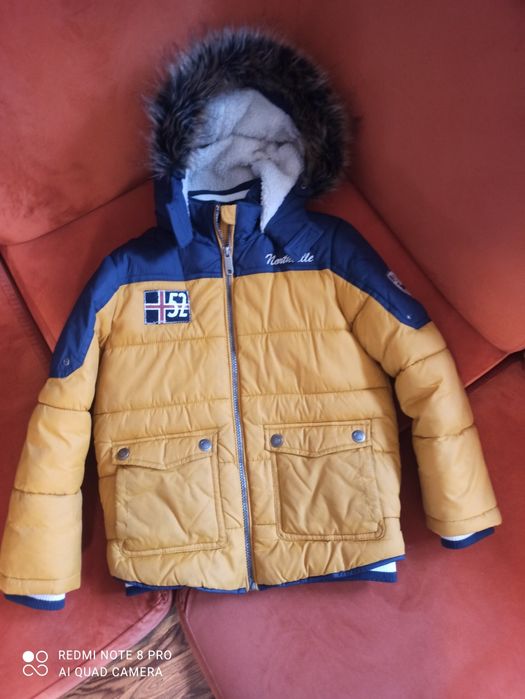 Kurtka zimowa dla chłopca roz. 122