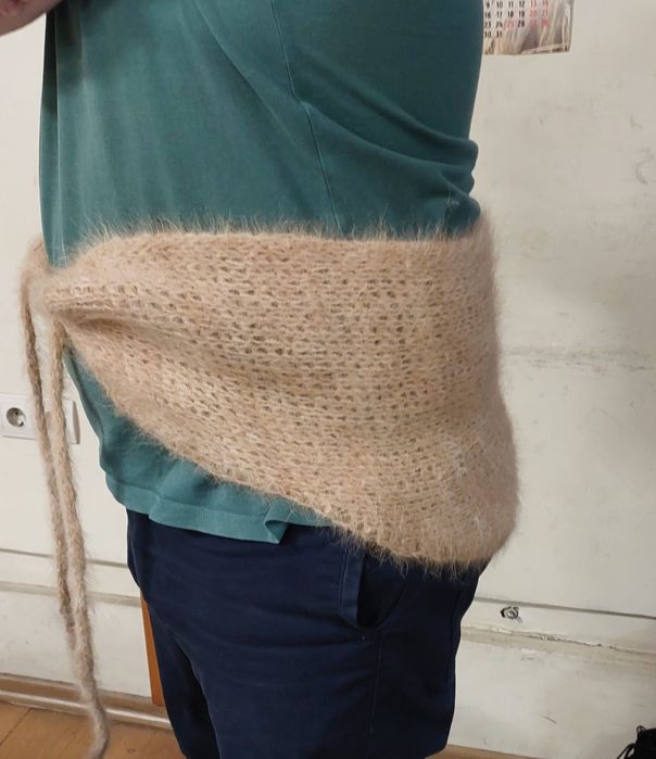 Пояс из собачої вовни