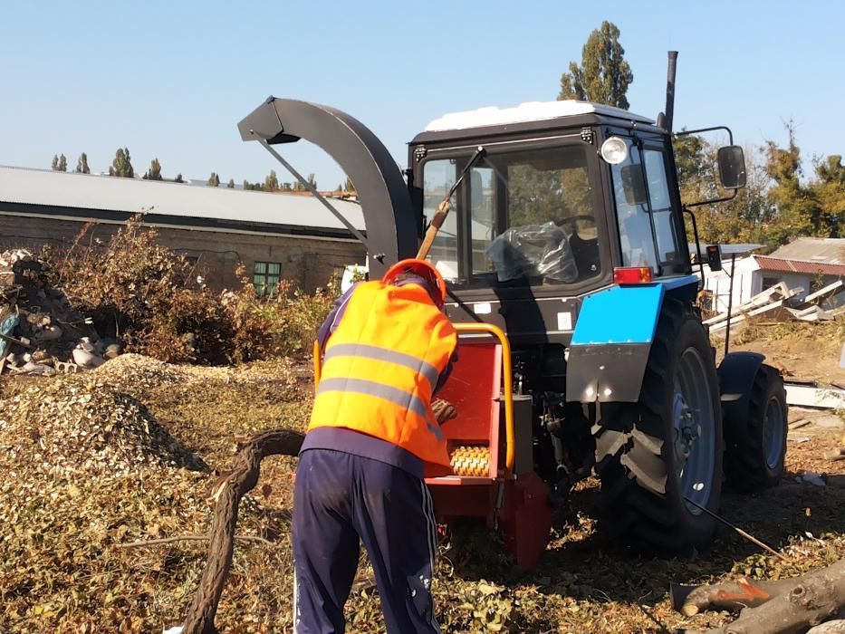 Дереводробилка, измельчение веток, садовый измельчитель