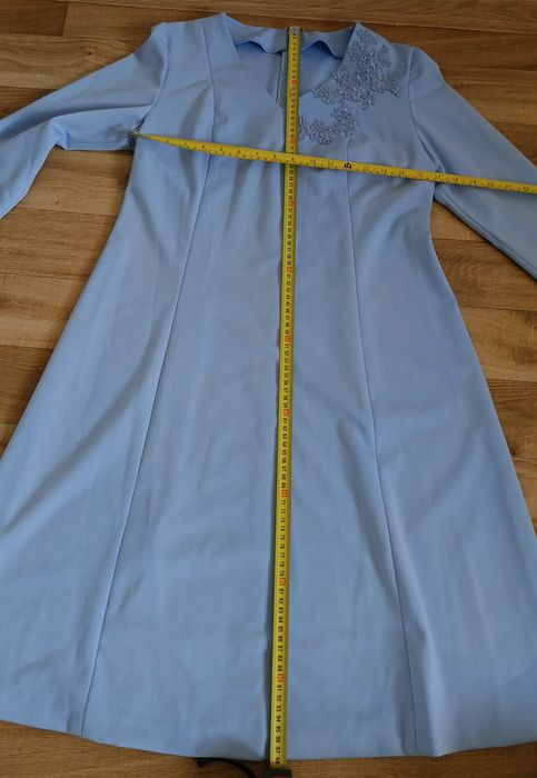 Sukienka błękitna damska 42 wesele, komunia