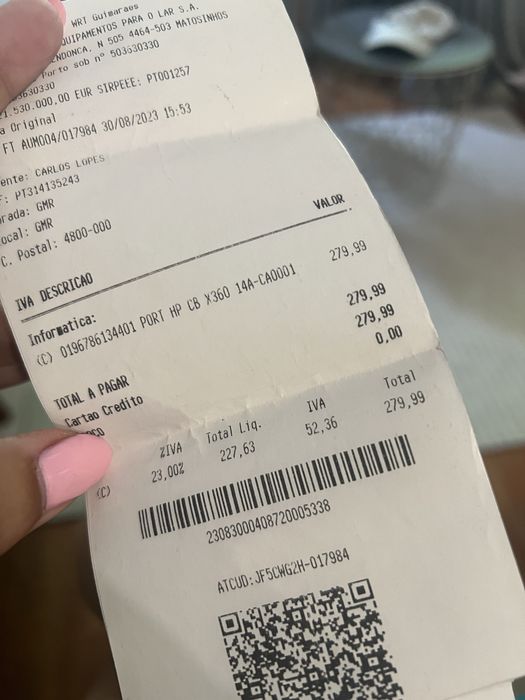 Chromebook HP x360 com garantia