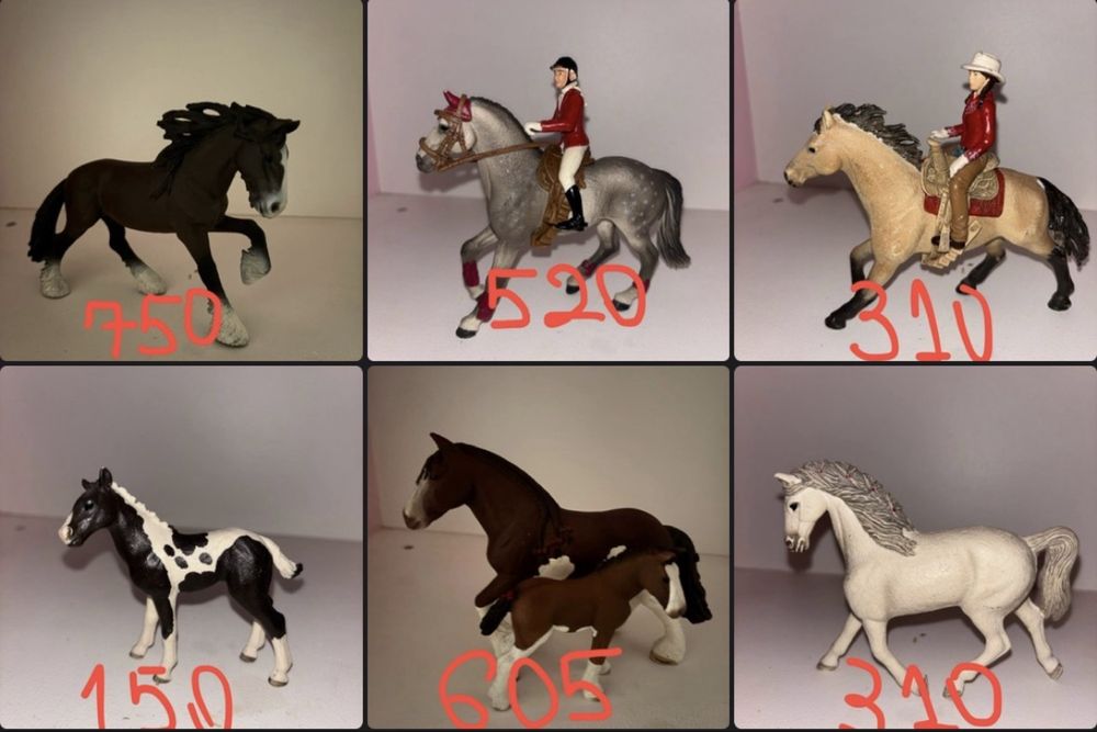 фігурки коней шляйх