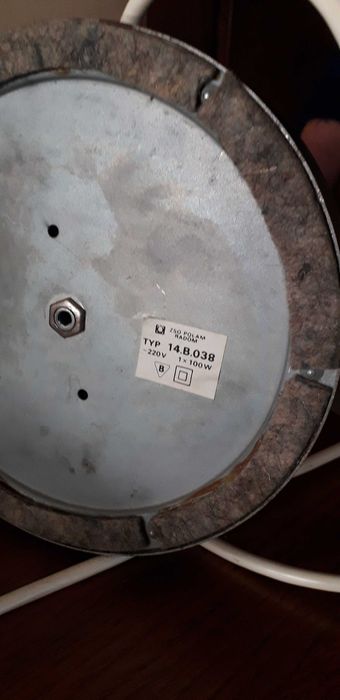 Lampa biurkowa PRL