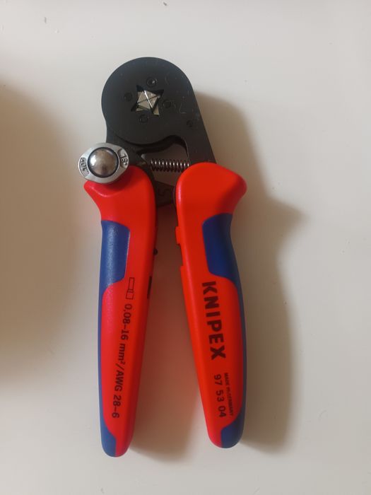 Szczypce do zaciskania Tulejek Knipex 974304