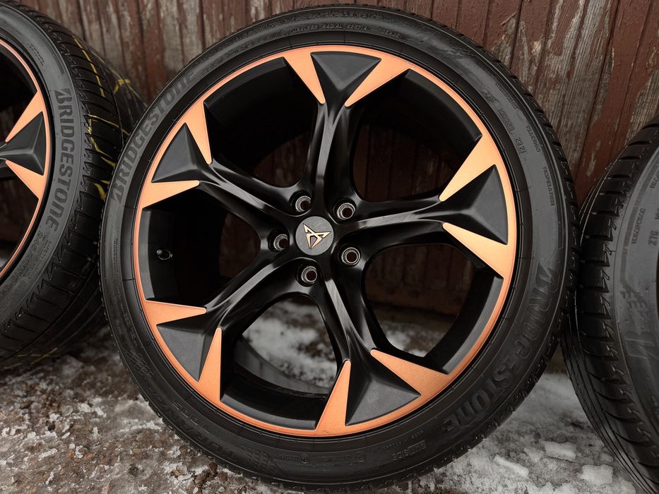 Felgi Koła 19 5x112 CUPRA FORMENTOR Oryginał Opony letnie Bridgestone