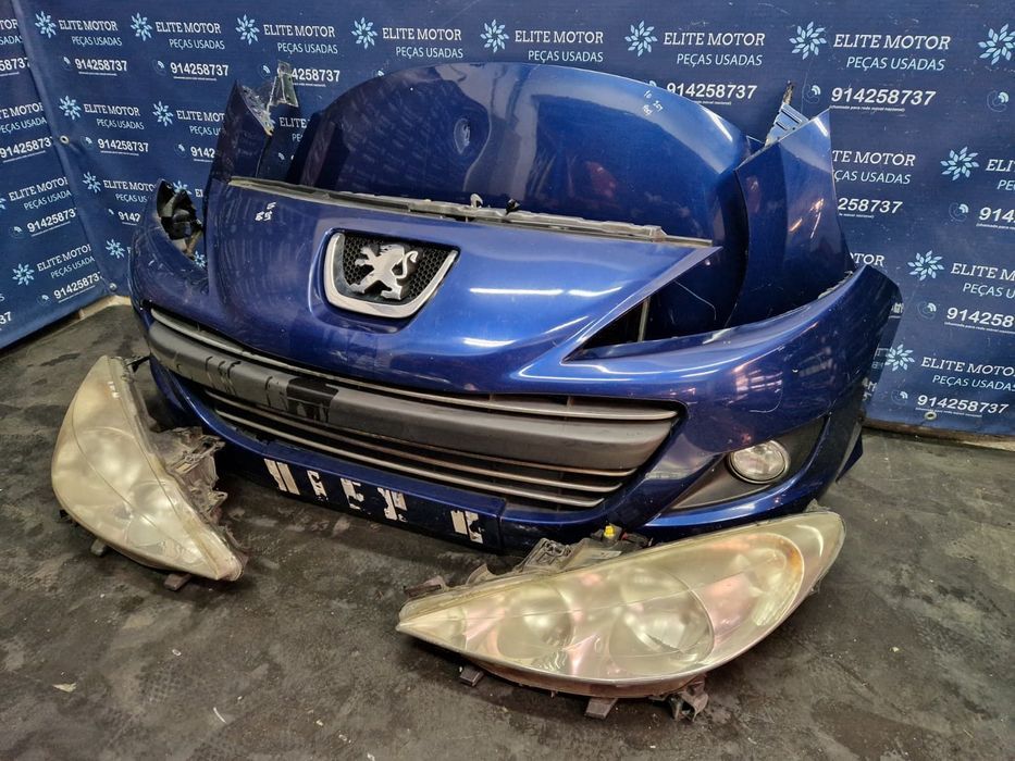Frente completa usada PEUGEOT 207 1.6 HDI capot parachoques oticas