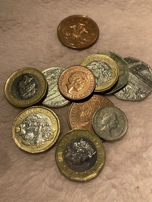 Монети СССР та Великобританії