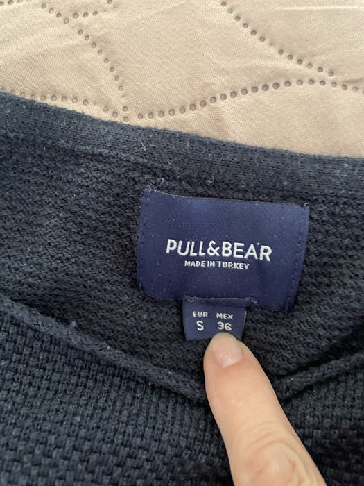 Pull&Bear sweter w paski r.S