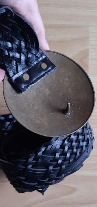 Pasek z piękną klamrą damski