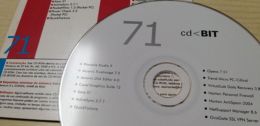 CD ROM Bit nº 71.