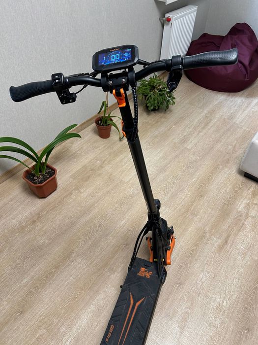 Електросамокат із сидінням Kugoo Kirin G2 PRO (600 Вт; 15 А/год; 48 В), чорний ( пробіг 200км) Купували в березні 2026р