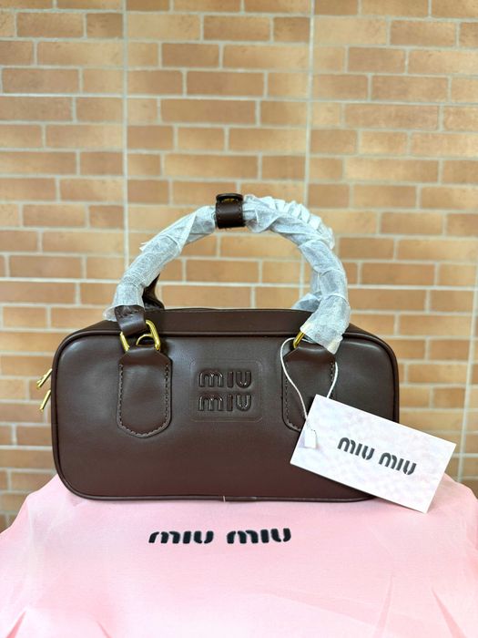 Mala Miu Miu pele Castanha