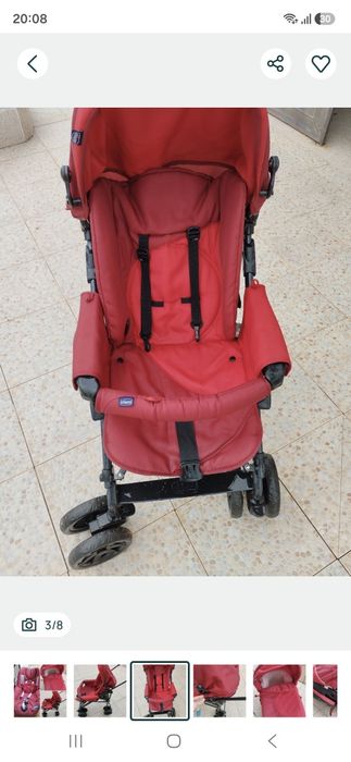 Trio carrinho chicco