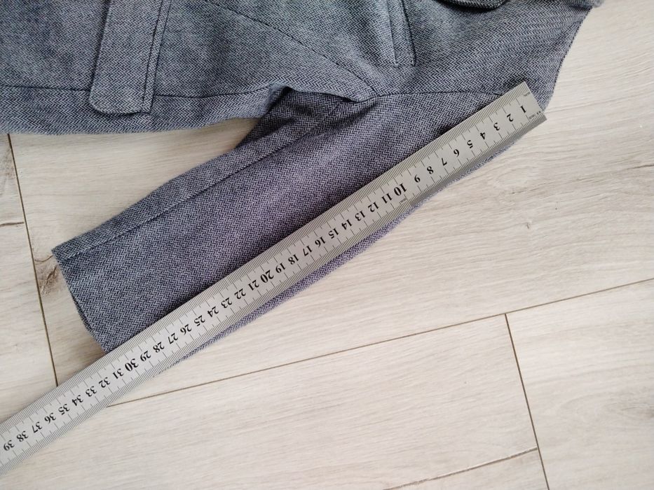 Marynarka chłopiec H&M 92 szary melanż, ciemna wesele