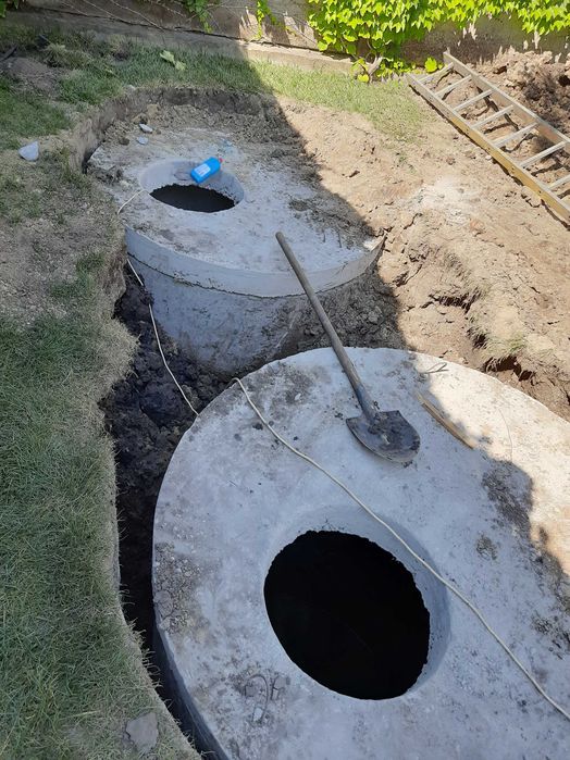 Сливные ямы под ключ