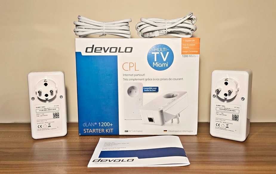 Devolo CPL dLAN 1200+ (Kit PowerLine) - 2 unidades