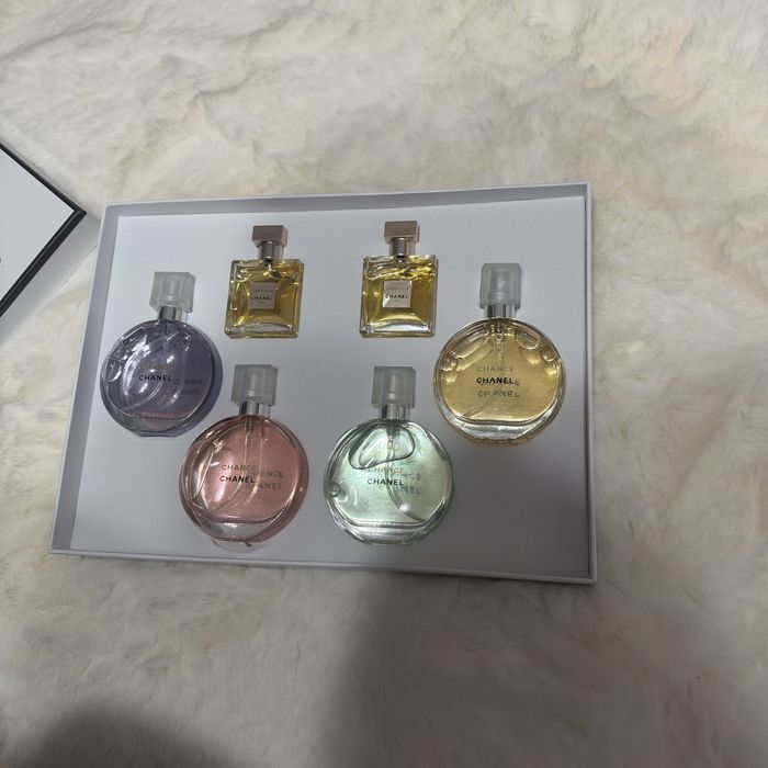 Zestaw perfum damskich prezentowy  CHANEL Chance – 6 sztuk