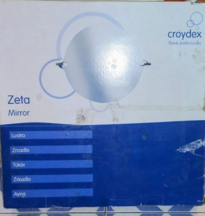 Lustro okrągłe nowe