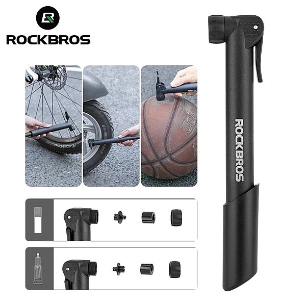 Pompka rowerowa Rockbros - czarna