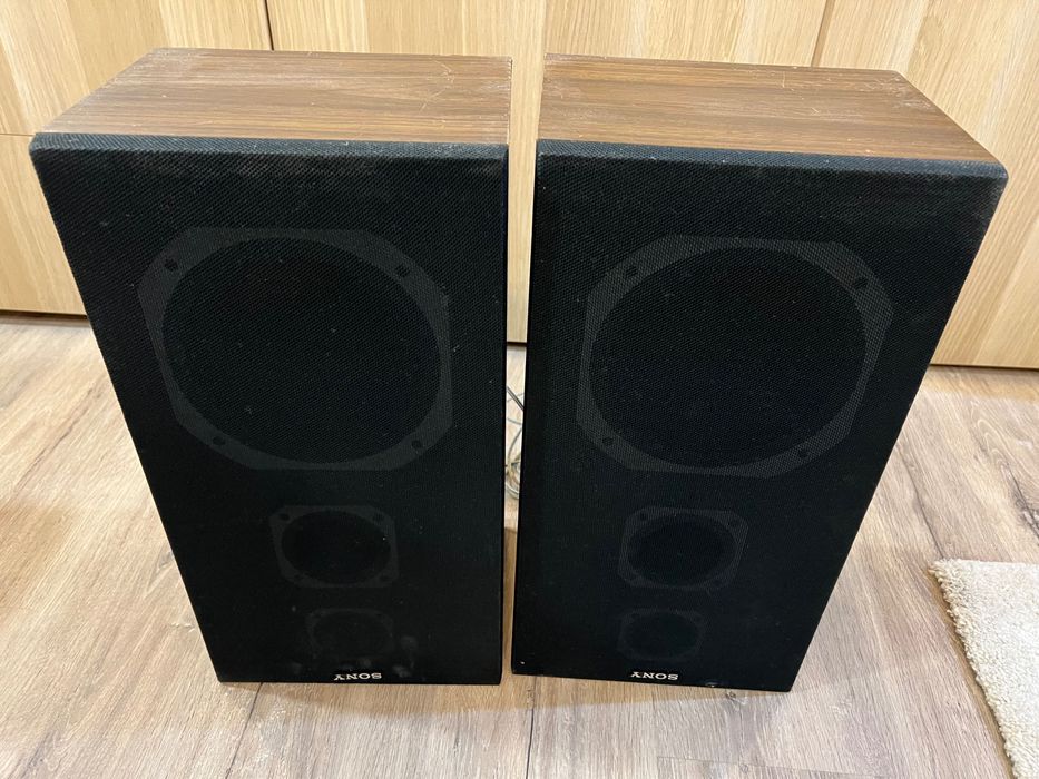 Gira-Discos Sony PS-LX205 + Colunas – Sistema Vintage Funcional