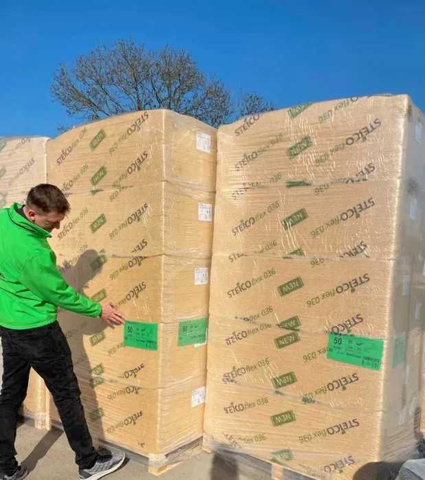 Wełna drzewna sprężysta mata FLEX 036 STEICO 40-240 mm Transport