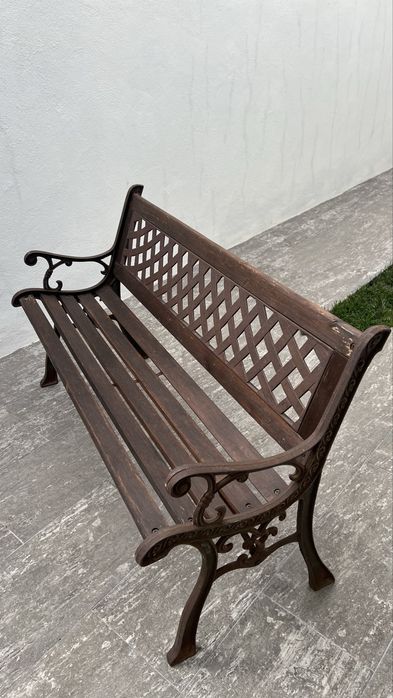 Banco de jardim, dois lugares