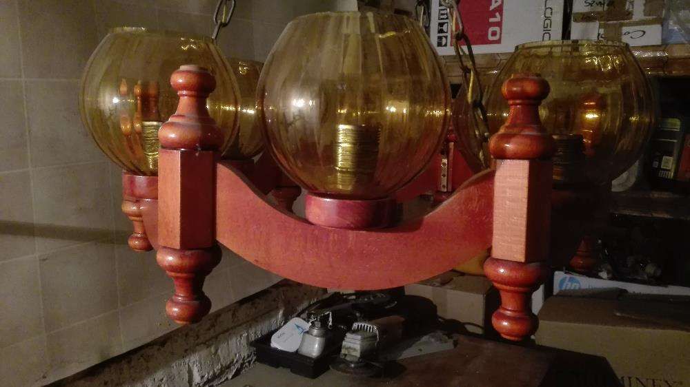 żyrandol lub klosze