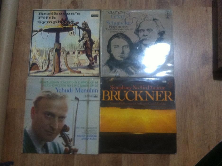 Lote 31 discos de Vinil - Música clássica - orquestra - óperas RAROS