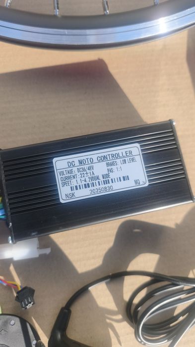 Zestaw do konwersji roweru elektrycznego 36/48V tylne koło 28 cali, 250,350,500-1000W  Nowy