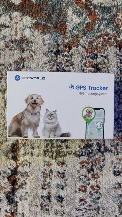 Nowy Lokalizator GPS dla psa / kota SEEWORLD 4G - Śledzenie w telefonie