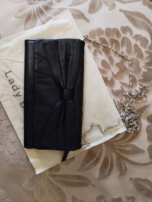 Кожаный клатч кошелек натуральная кожа