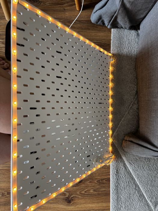 Ikea Skadis tablica z LED