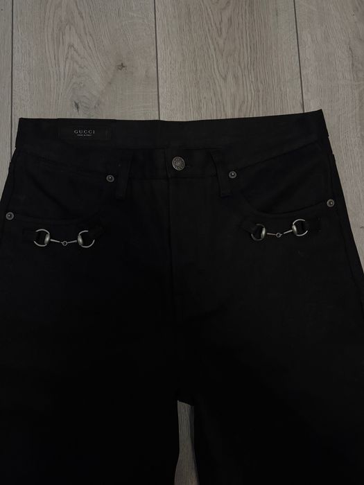 gucci jeans от Demna black fashion