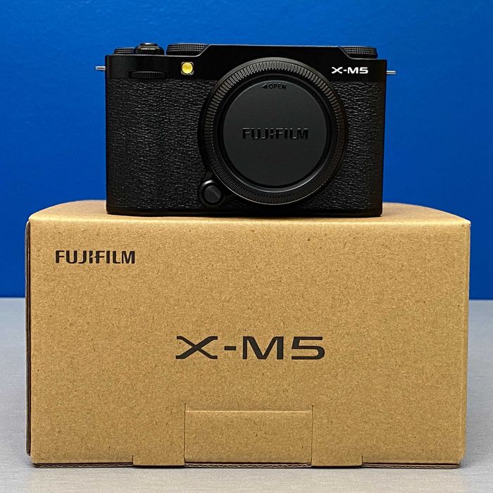 Fujifilm X-M5 (Corpo) - 26.1MP - NOVA - 3 ANOS DE GARANTIA