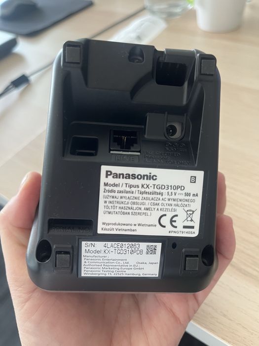 Telefon stacjonarny Panasonic TX-TGD310