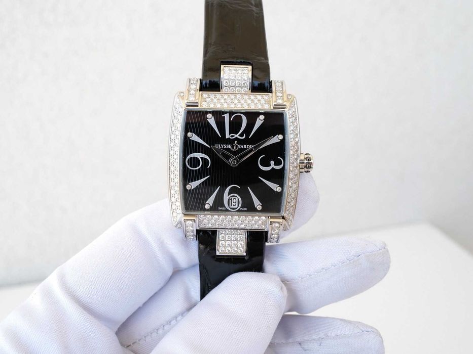 Ulysse Nardin Caprice Full Diamonds Black Dial