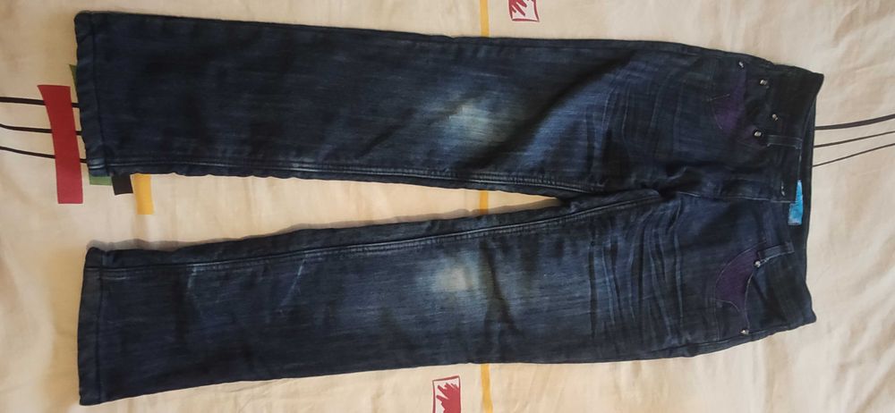 Джинсы теплые, на флисе, зимние