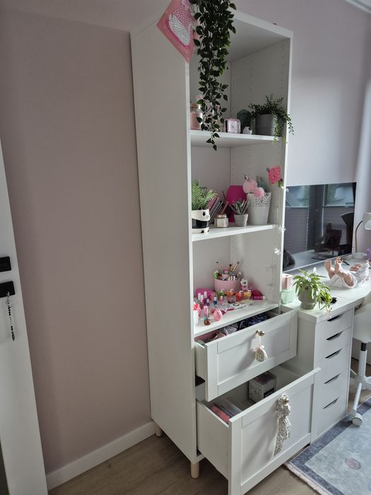 Szafki Ikea Besta białe
