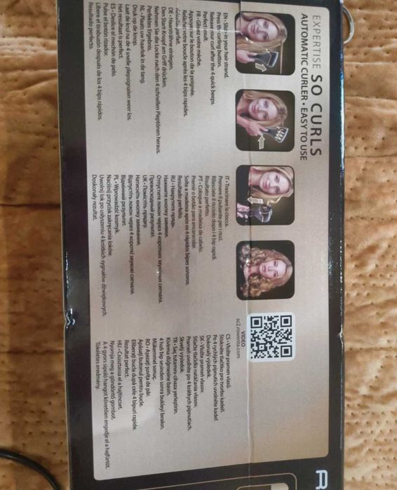 Modelador de caracóis/ cachos automático