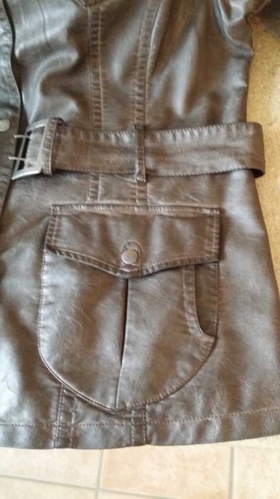 Kurtka damska z eko-skóry