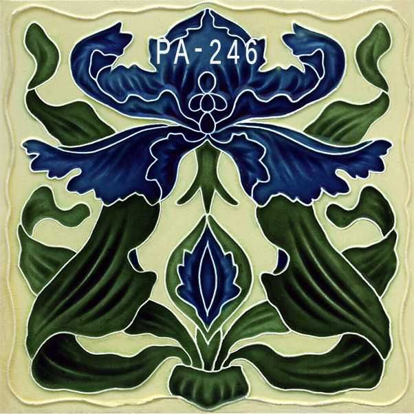 Azulejo Arte Nova (reprodução)